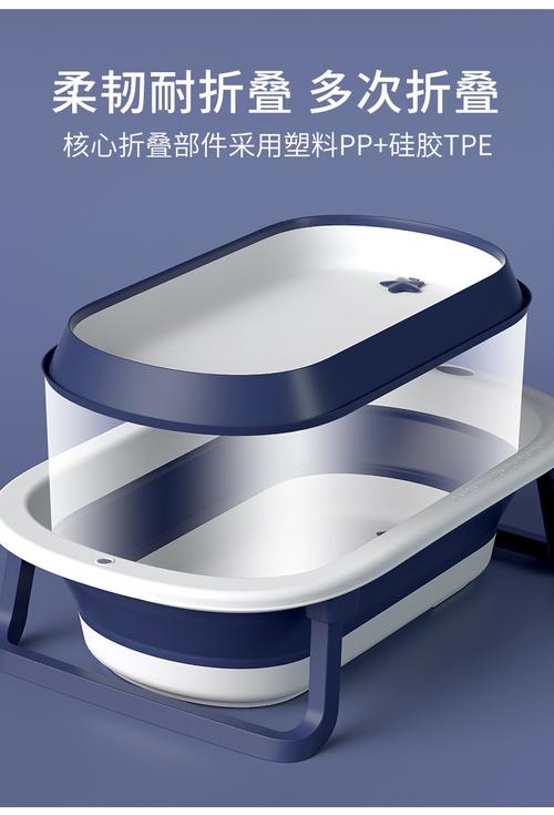 婴儿洗澡盆宝宝浴盆可折叠幼儿坐躺大号浴桶小孩家用新生儿童用品